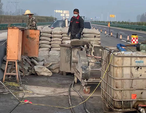 民权高速公路高压注浆